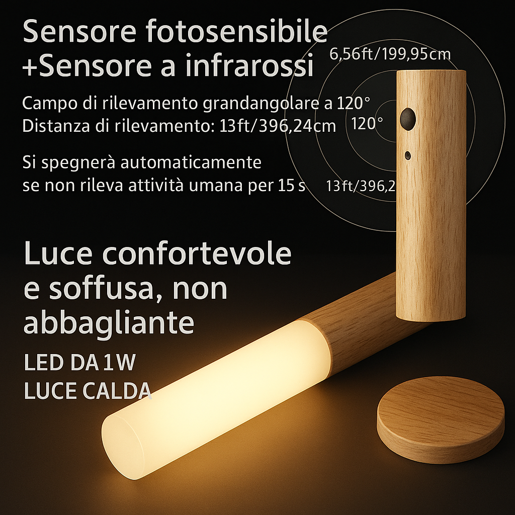 SMART TORCH - LEGNO DI FRASSINO