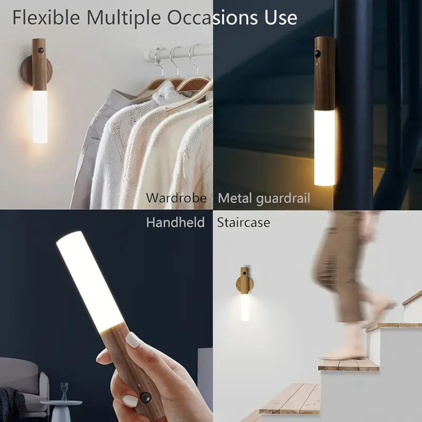 SMART TORCH - LEGNO DI NOCE
