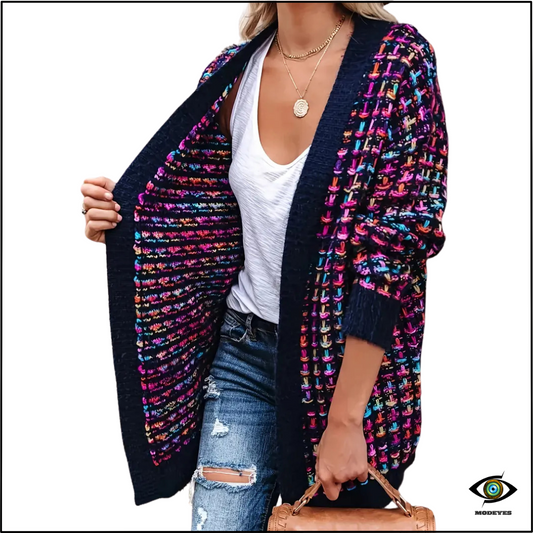 Modeyes - Cardigan  Multicolore Donna