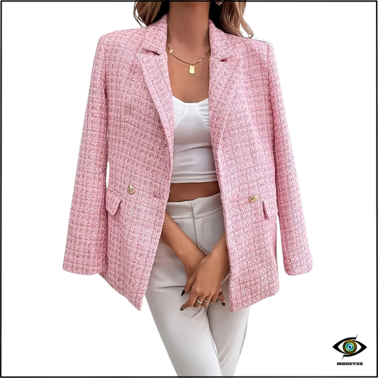 Modeyes - Blazer Rosa Donna Primavera