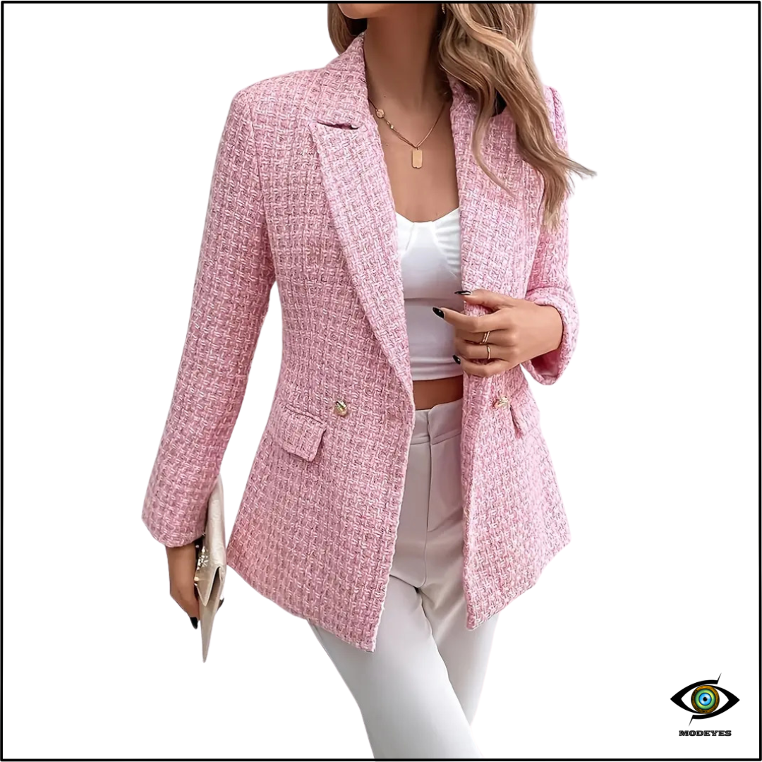 Modeyes - Blazer Rosa Donna Primavera